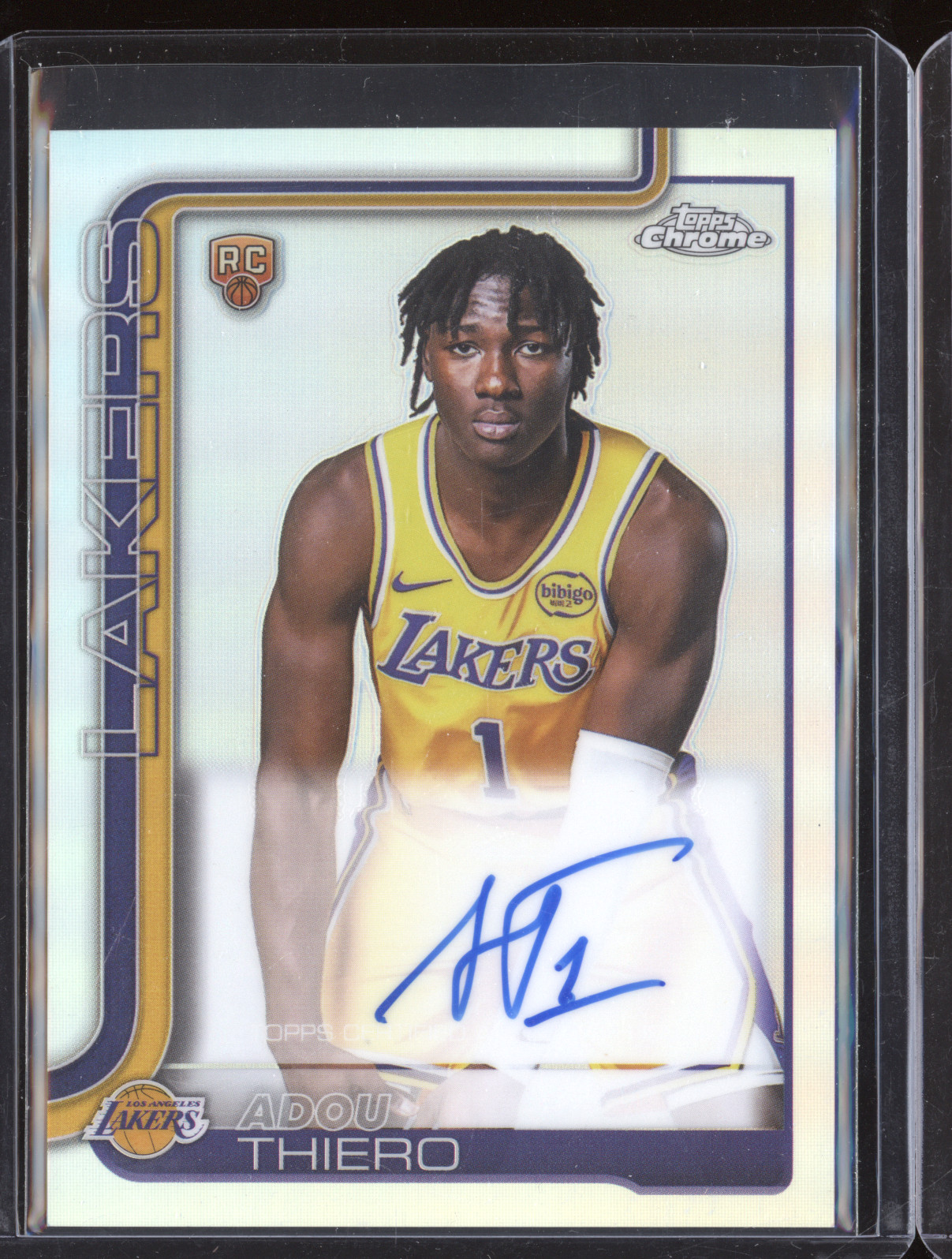 2025-26 Topps Chrome #286 Adou Thiero — front
