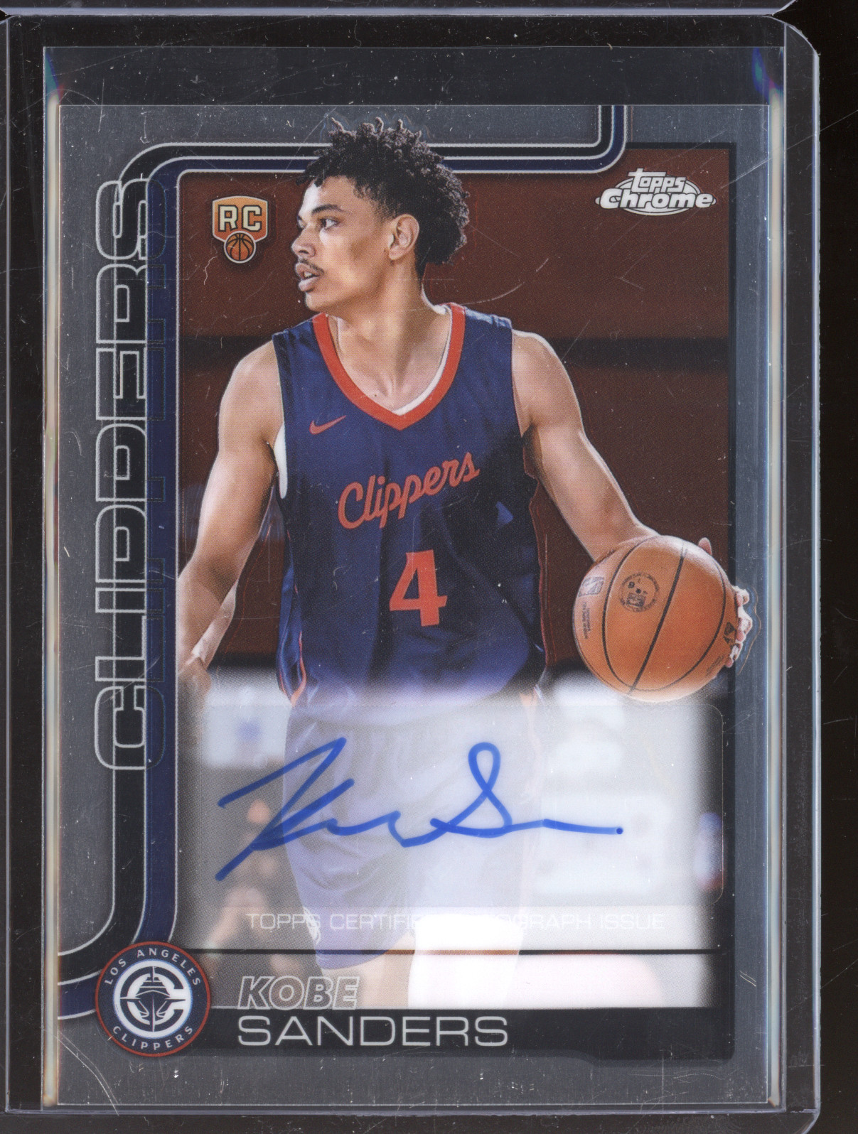 2025-26 Topps Chrome #TCAR-KS Kobe Sanders — front