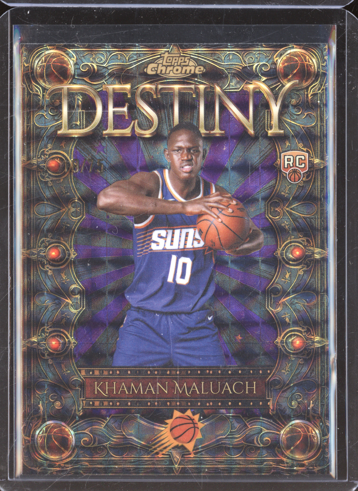 2025-26 Topps Chrome #D-9 Khaman Maluach Destiny — front