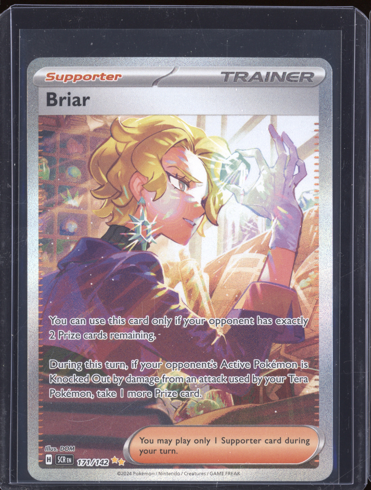 2024 Pokémon SV07: Stellar Crown #171 Briar — front
