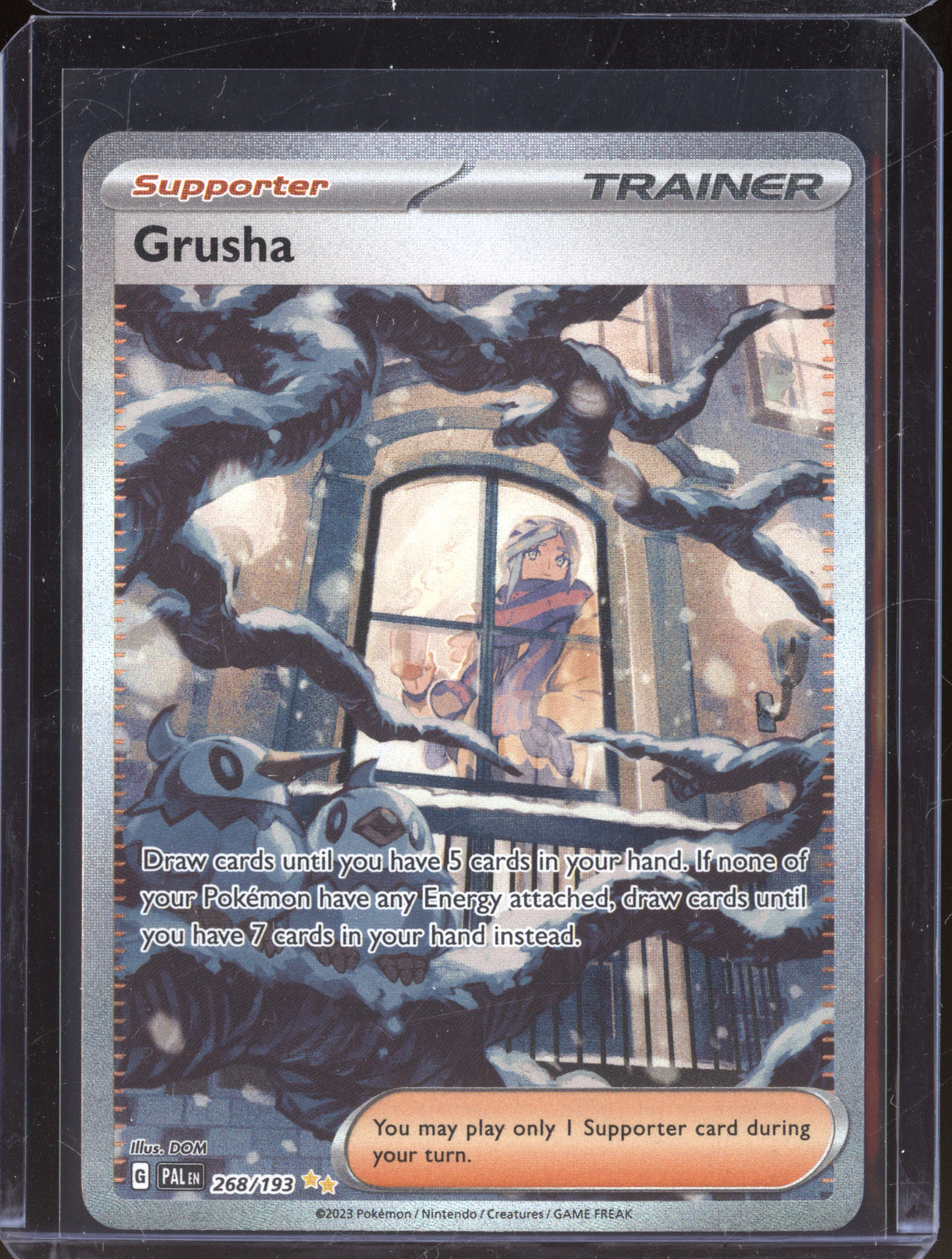 2023 Pokémon SV02: Paldea Evolved #268 Grusha — front