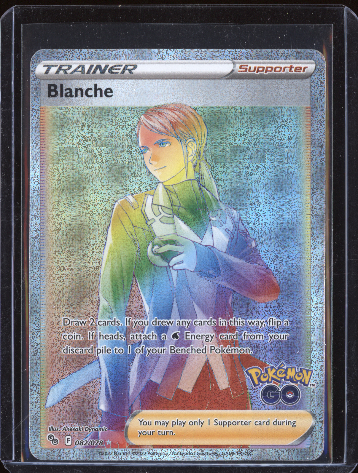 2022 Pokémon GO #082 Blanche — front