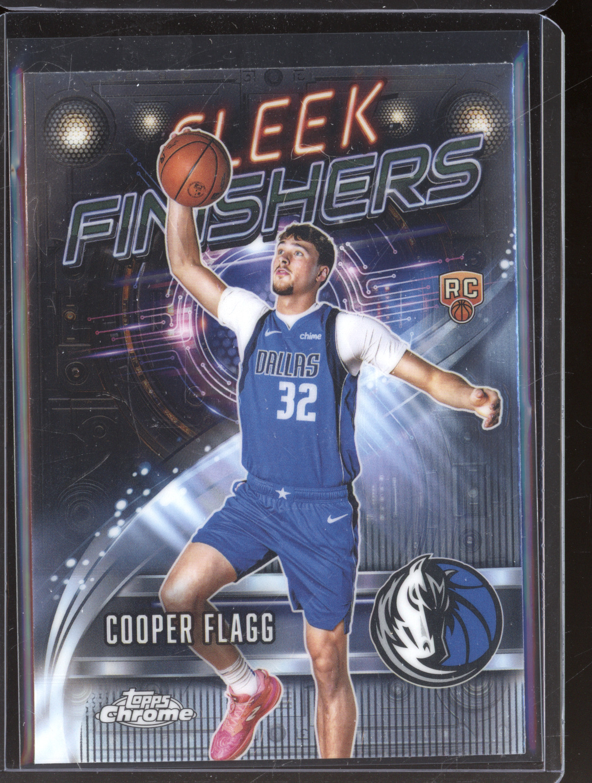 2025-26 Topps Chrome #SF-21 Cooper Flagg Sleek Finishers — front