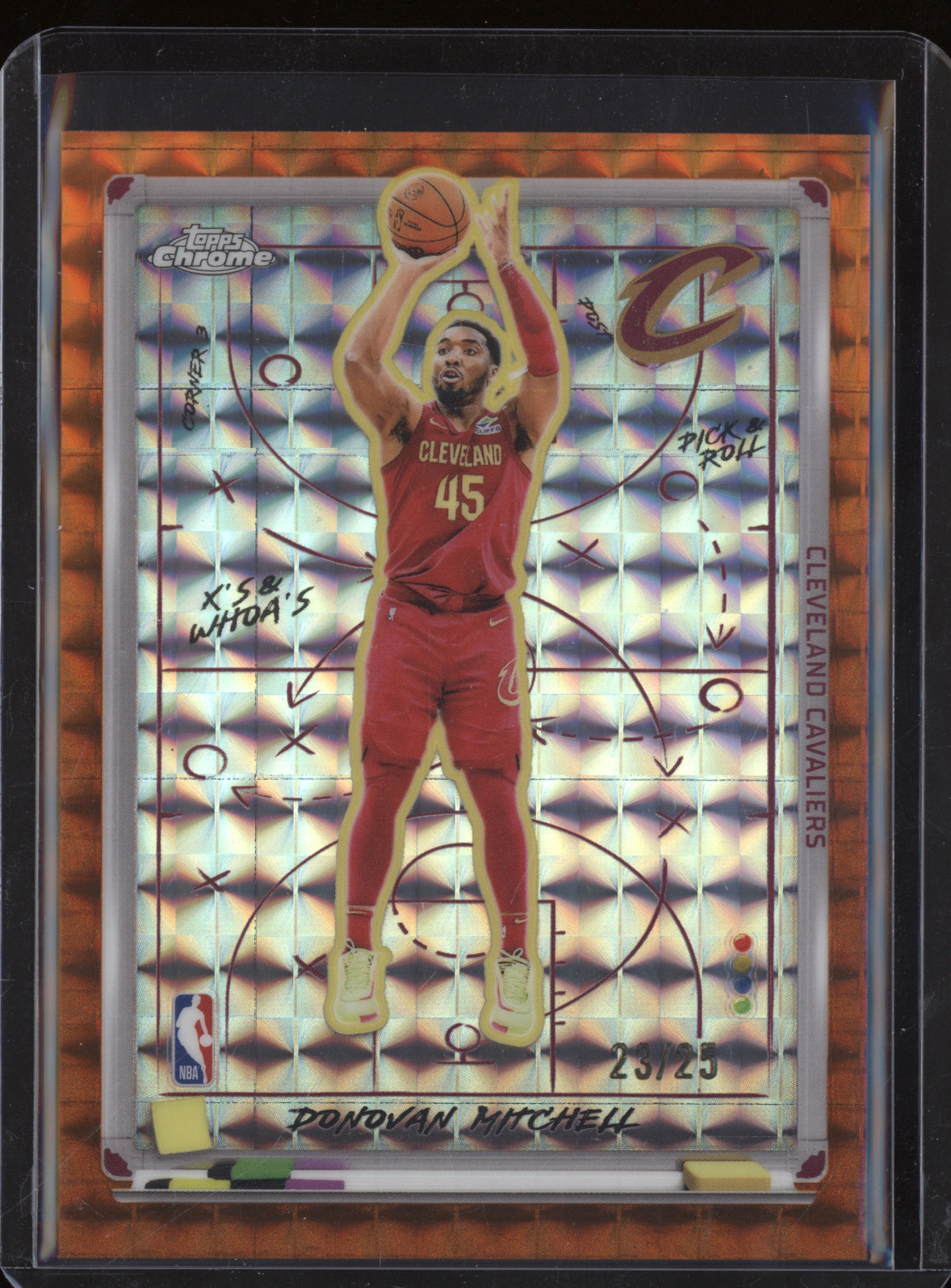 2025-26 Topps Chrome #XW-1 Donovan Mitchell X's and Whoa's — front