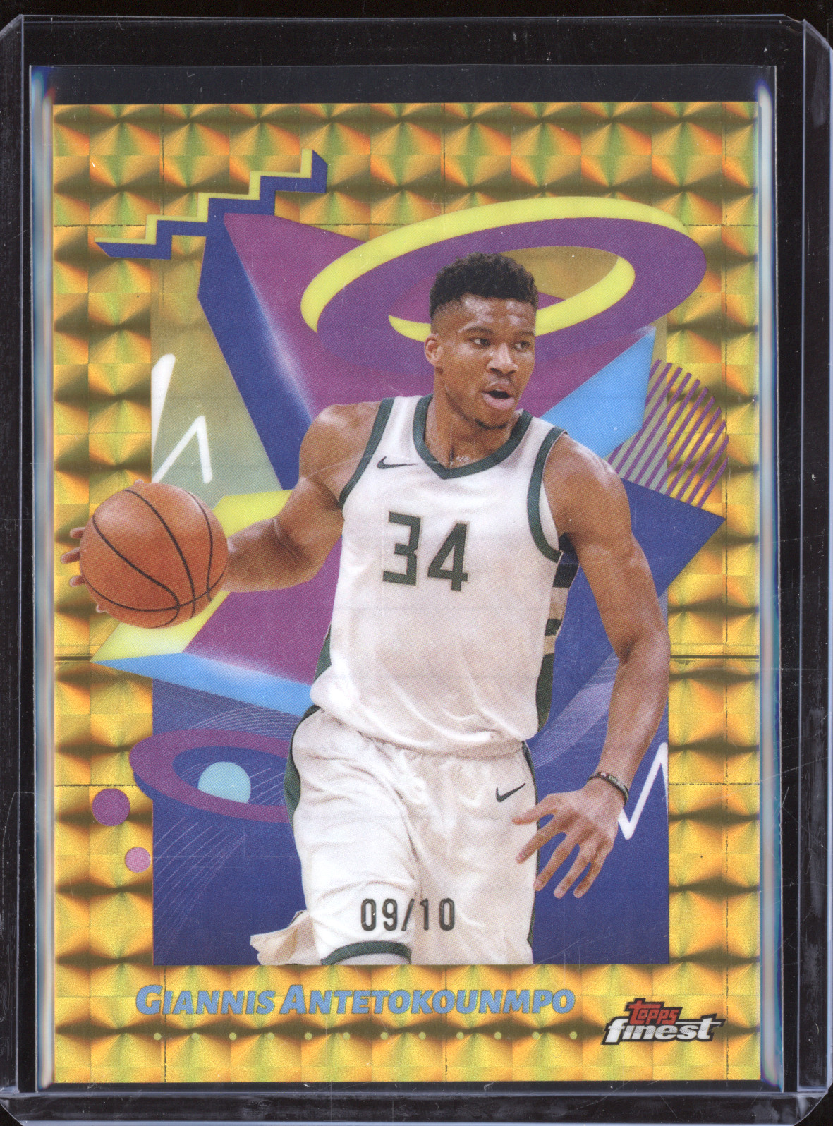 2024 Topps Finest #250 Giannis Antetokounmpo — front