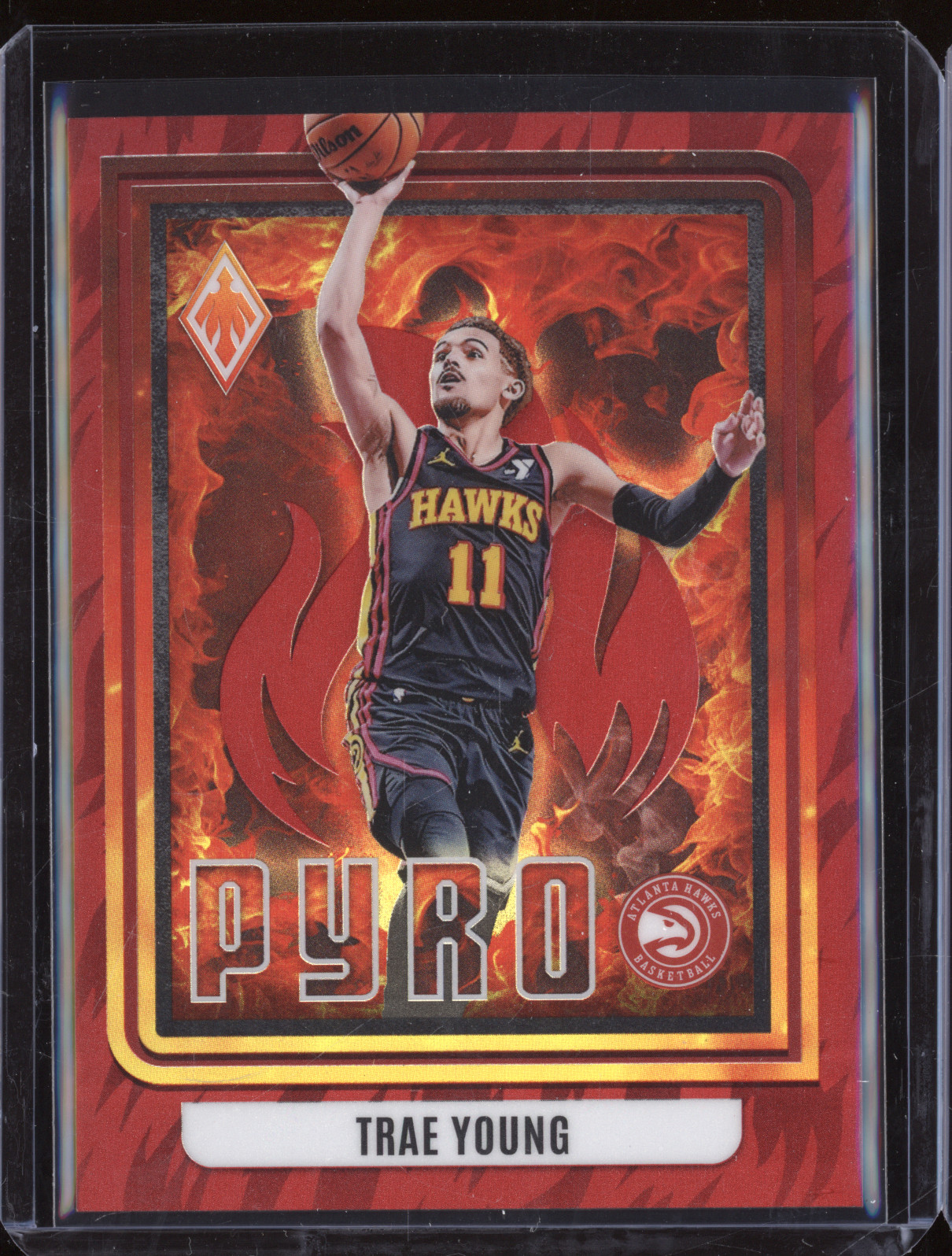 2023-24 Panini Phoenix #25 Trae Young — front