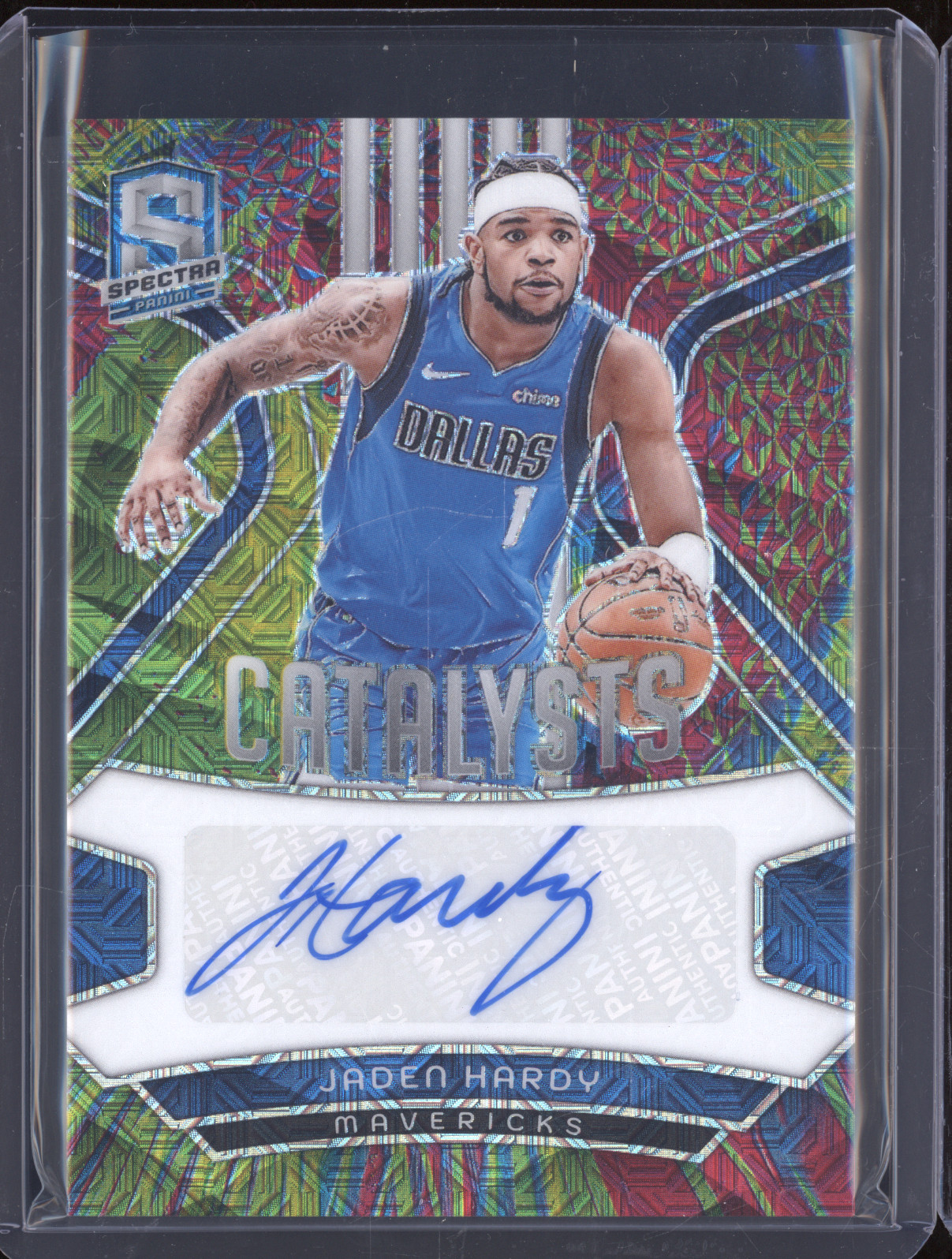 2023-24 Panini Spectra #CS-JHA Jaden Hardy — front