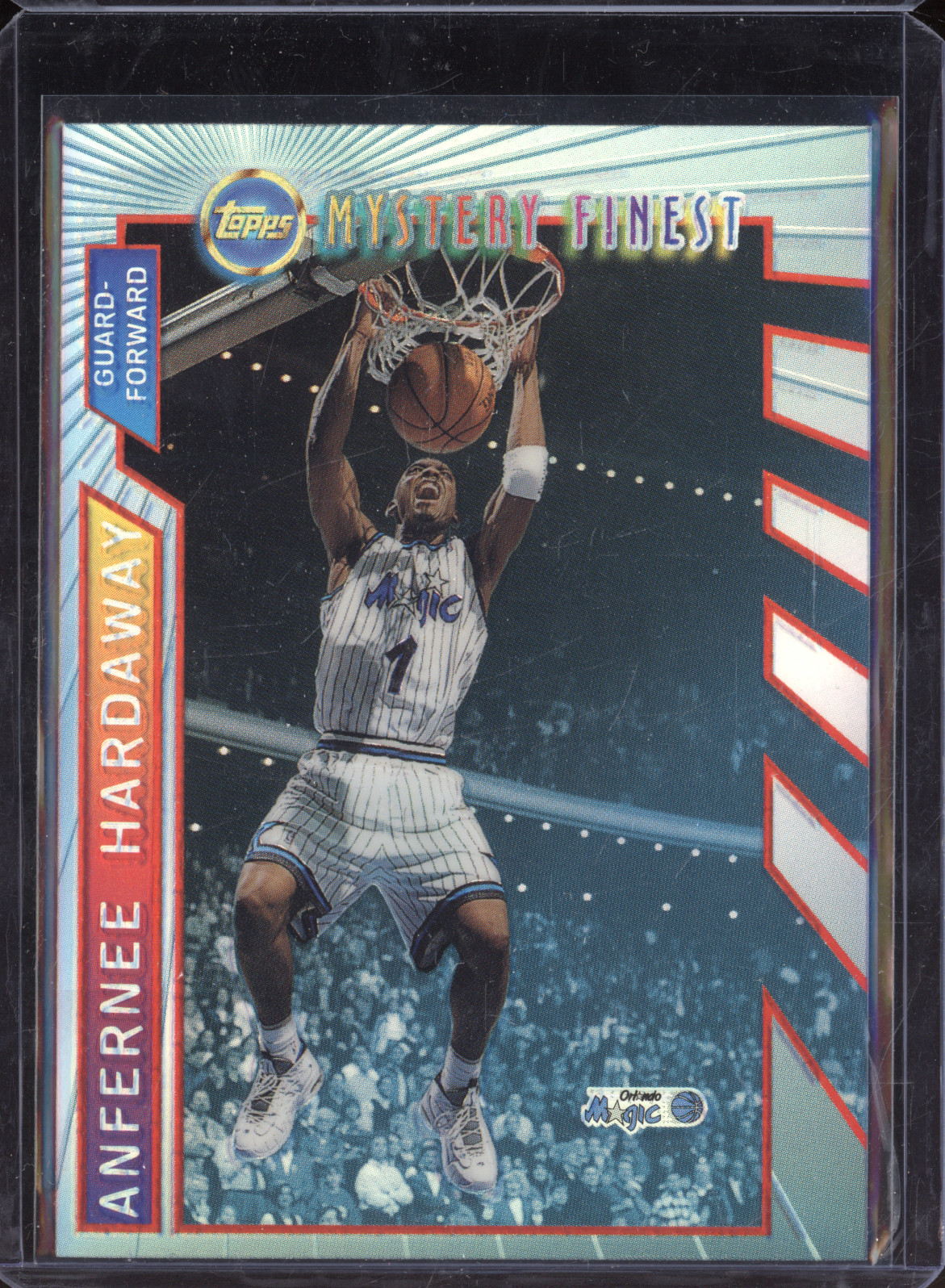 1996-97 Topps Mystery Finest #M3 Anfernee Hardaway — front