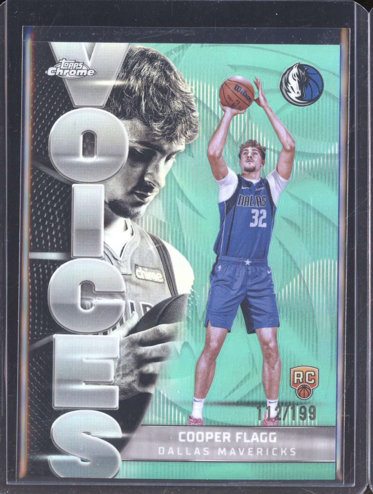 2025-26 Topps Chrome #VS-6 Cooper Flagg Voices — front