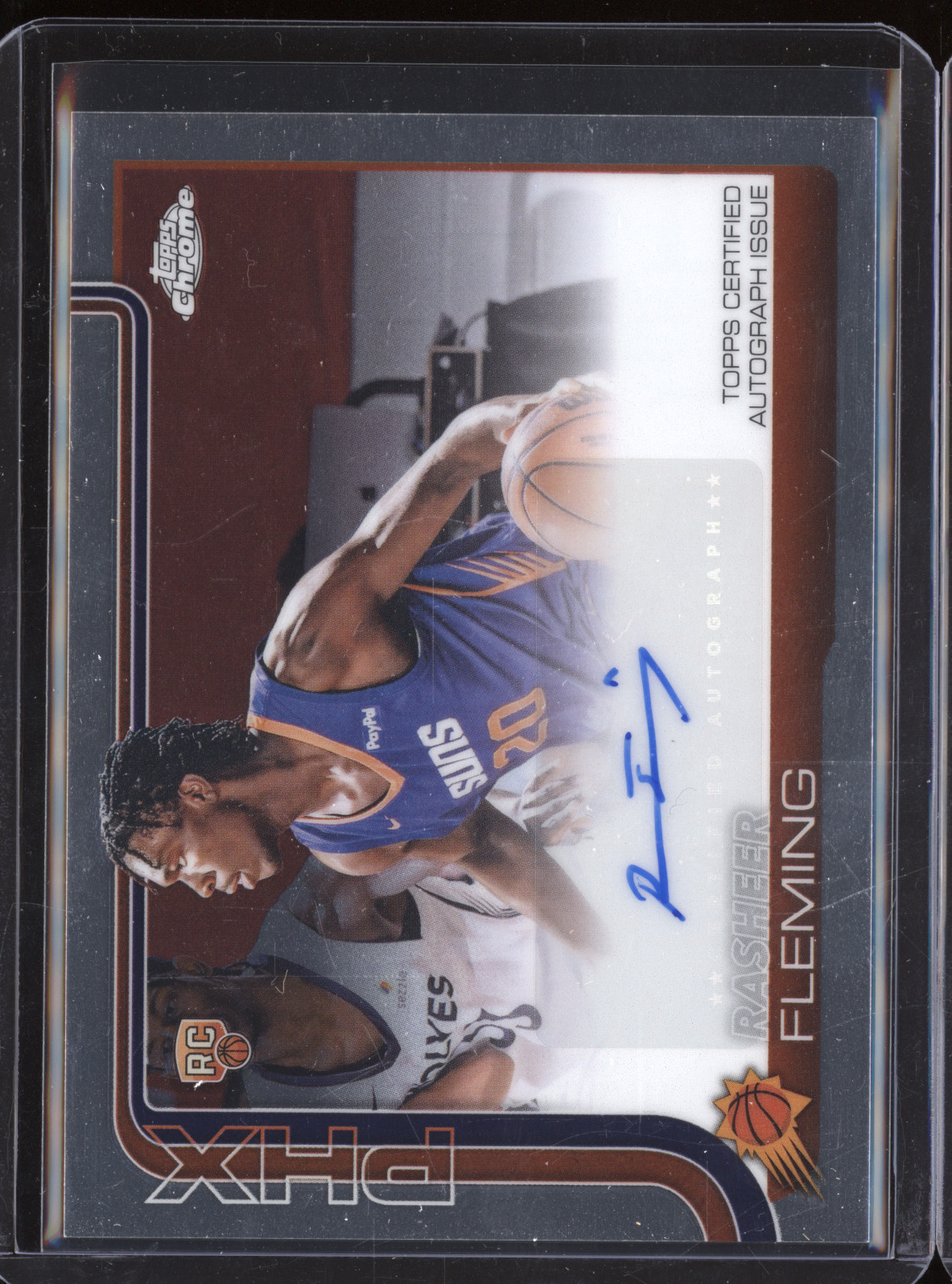 2025-26 Topps Chrome #TCAR-RF Rasheer Fleming — front