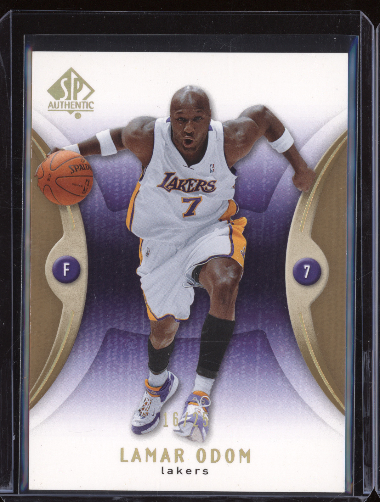 2006-07 Upper Deck SP Authentic #38 Lamar Odom — front