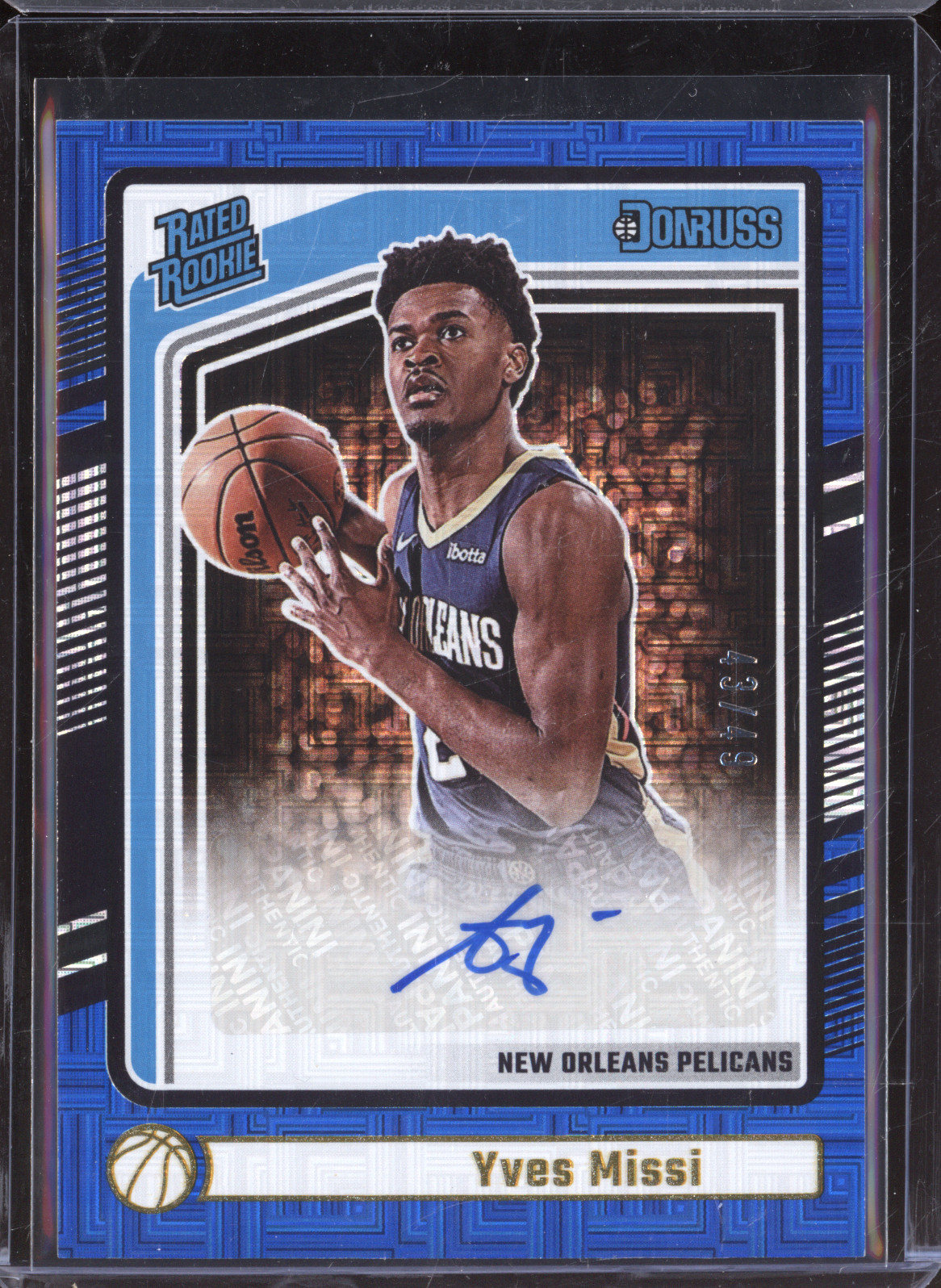 2024-25 Panini Donruss #263 Yves Missi Rated Rookie — front