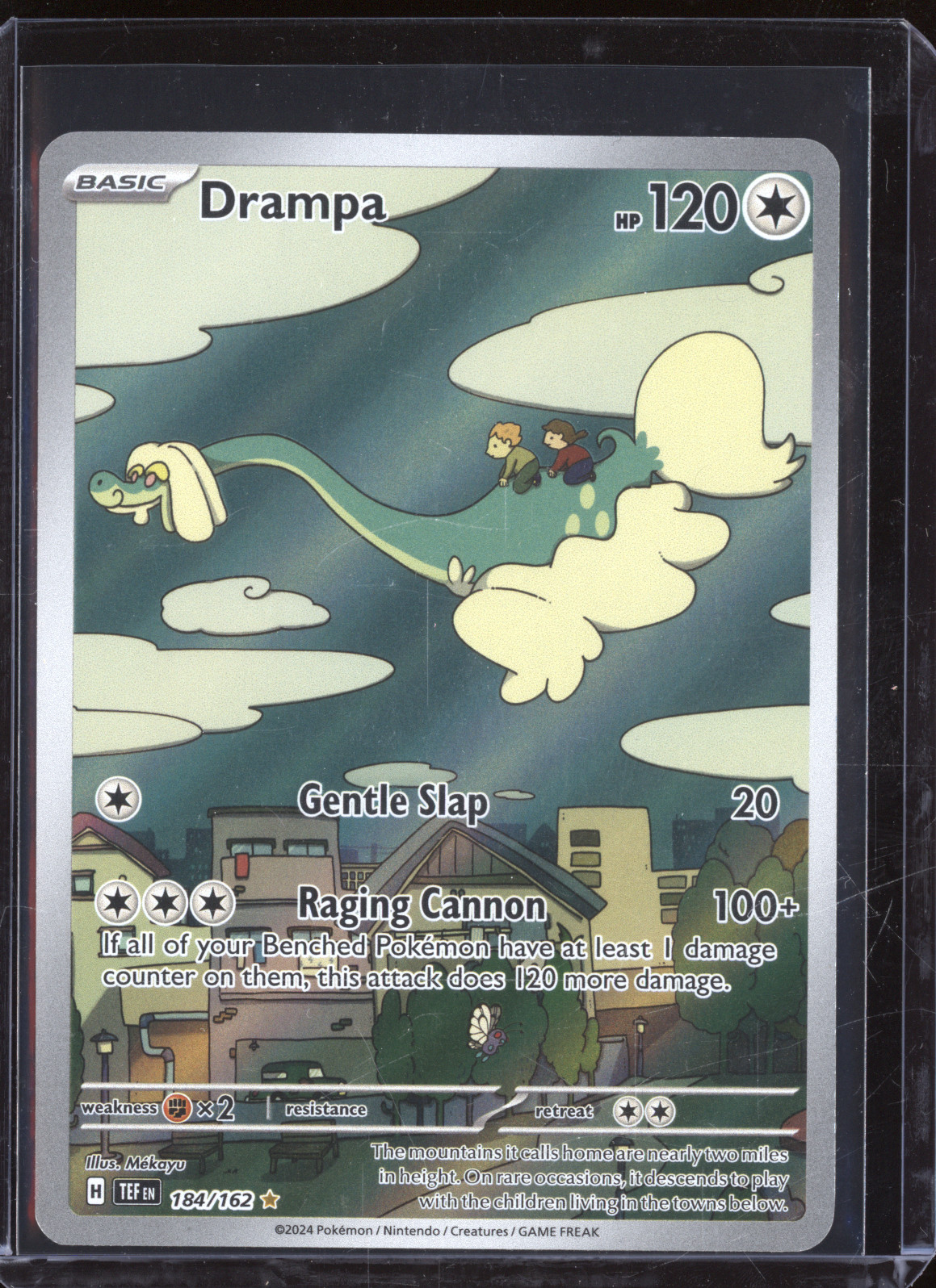2024 Pokémon SV05: Temporal Forces #184/162 Drampa — front