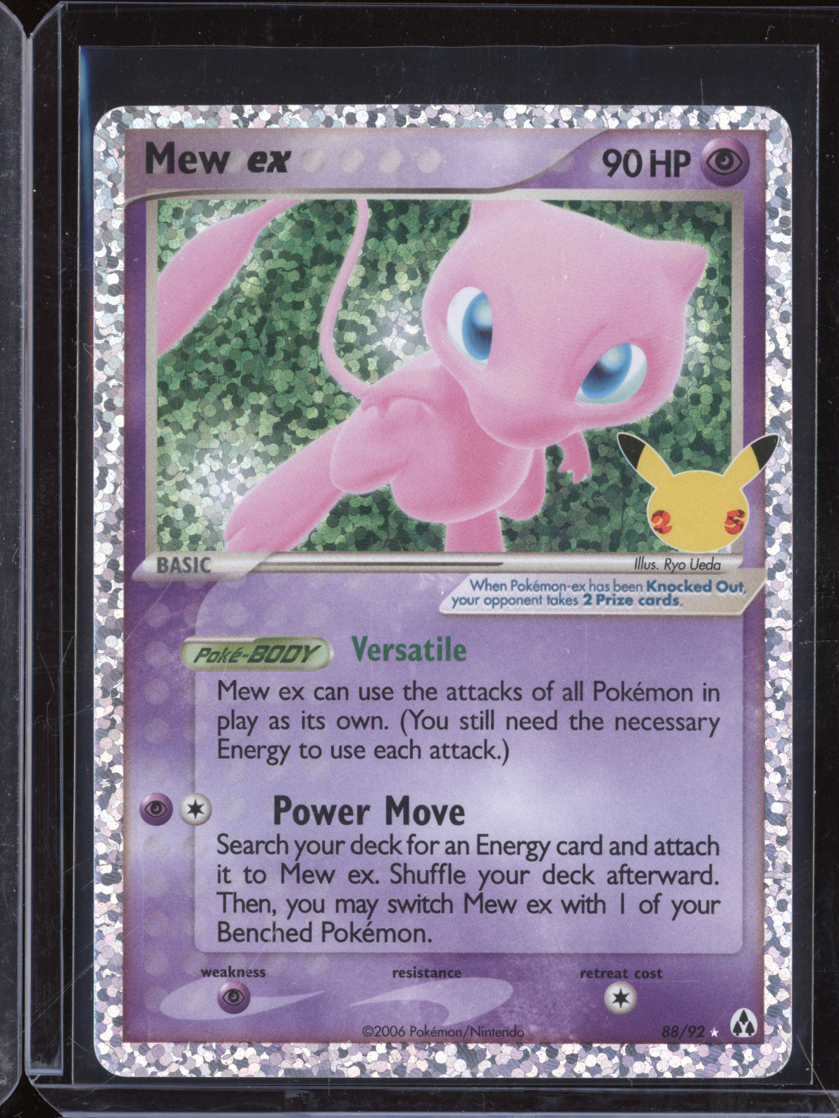 2021 Pokémon Celebrations Classic Collection #88 Mew ex — front