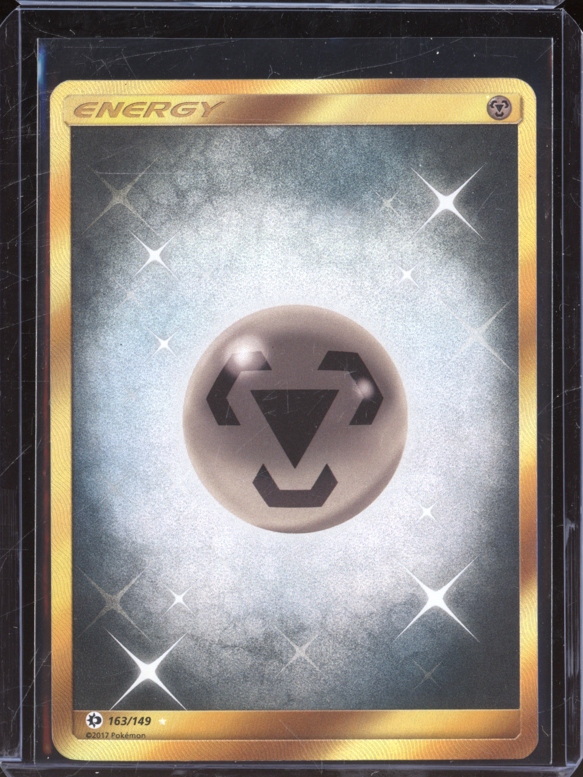 2017 Pokémon Sun & Moon #163 Metal Energy — front