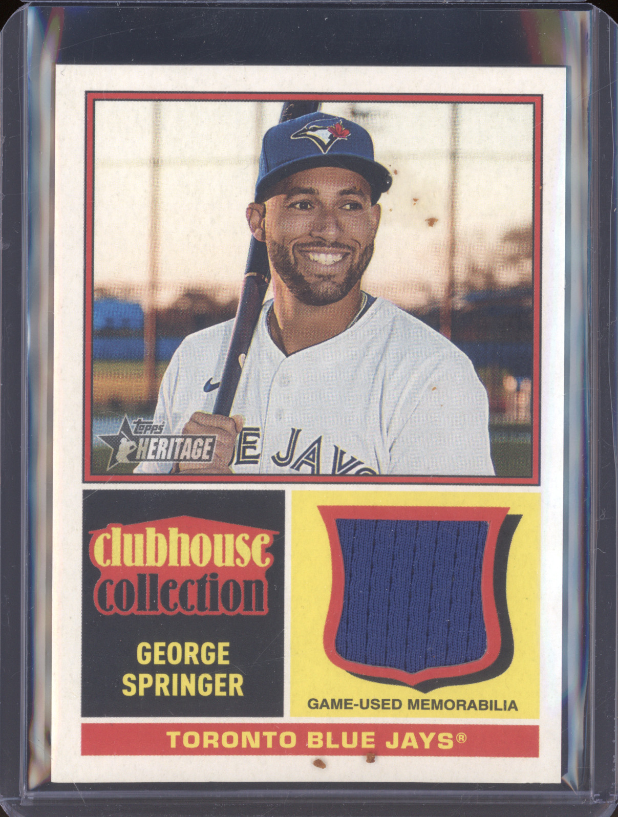 2025 Topps Heritage High #CCR-GS George Springer — front