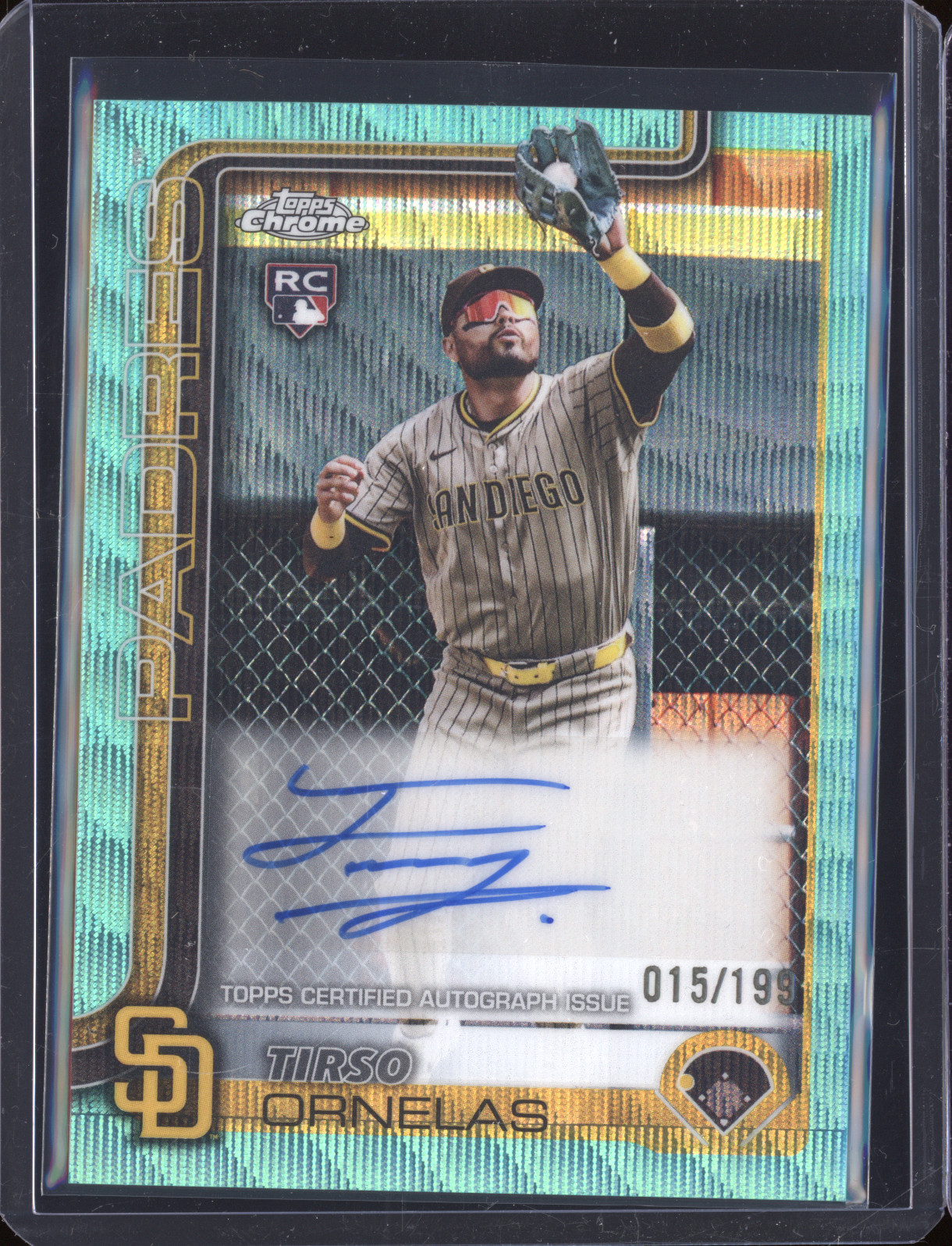 2025 Topps Chrome Update #AC-TO Tirso Ornelas — front