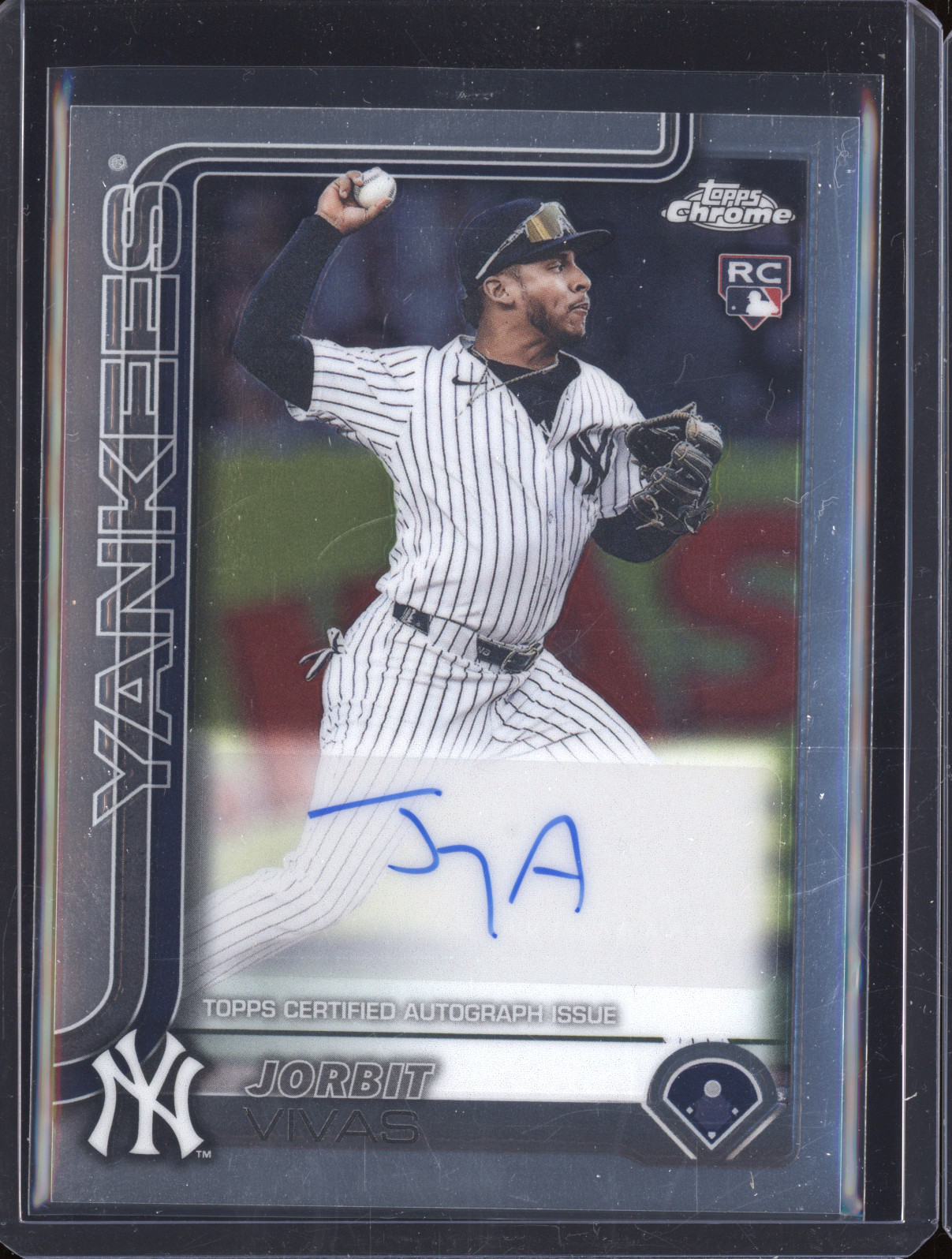 2025 Topps Chrome Update #AC-JV Jorbit Vivas — front