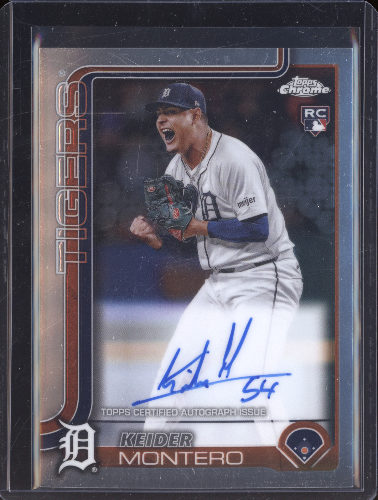 2025 Topps Chrome Update #RA-KM Keider Montero — front