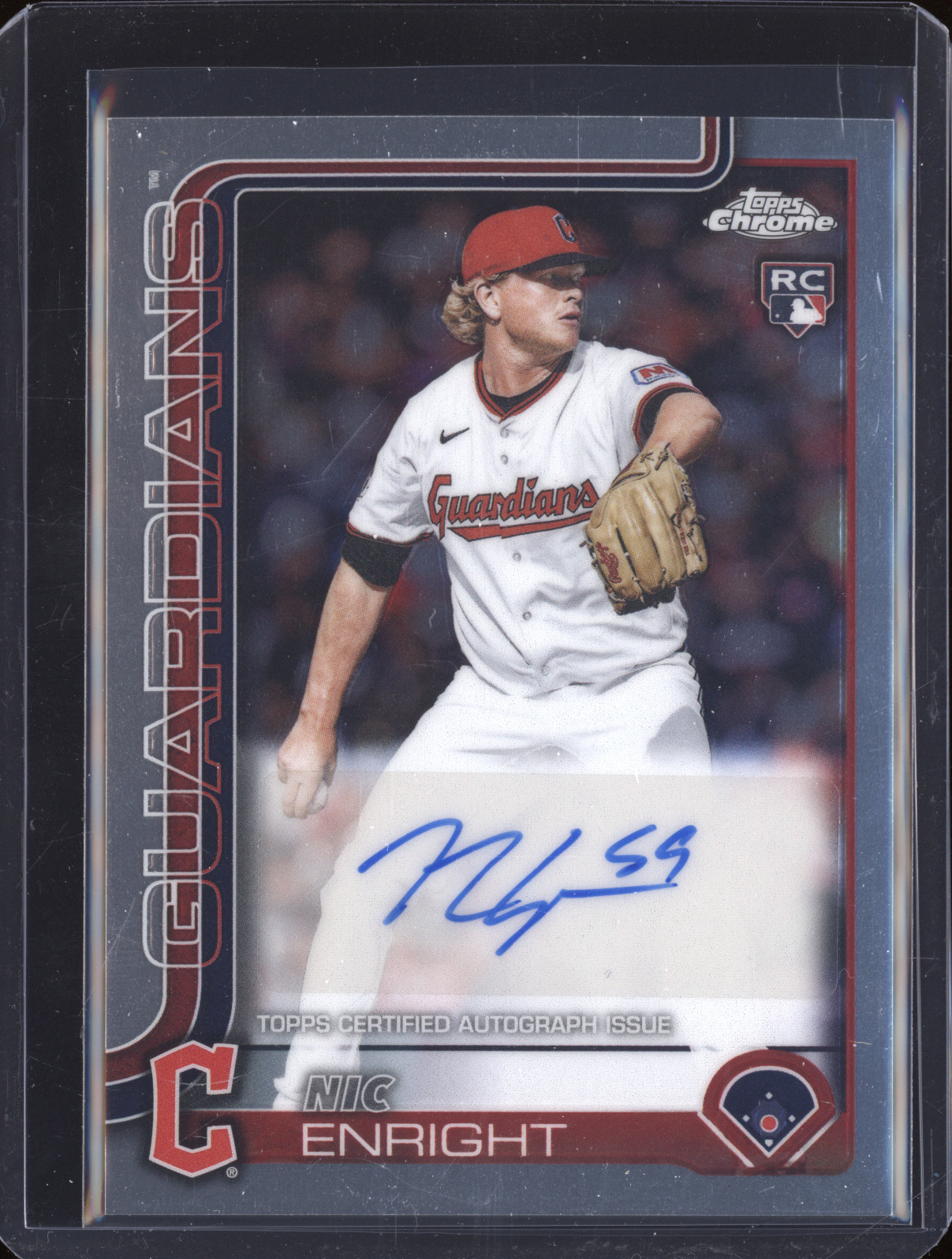 2025 Topps Chrome Update #AC-NE Nic Enright — front