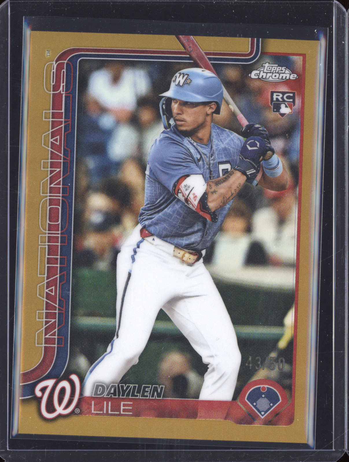 2025 Topps Chrome Update #USC146 Daylen Lile — front