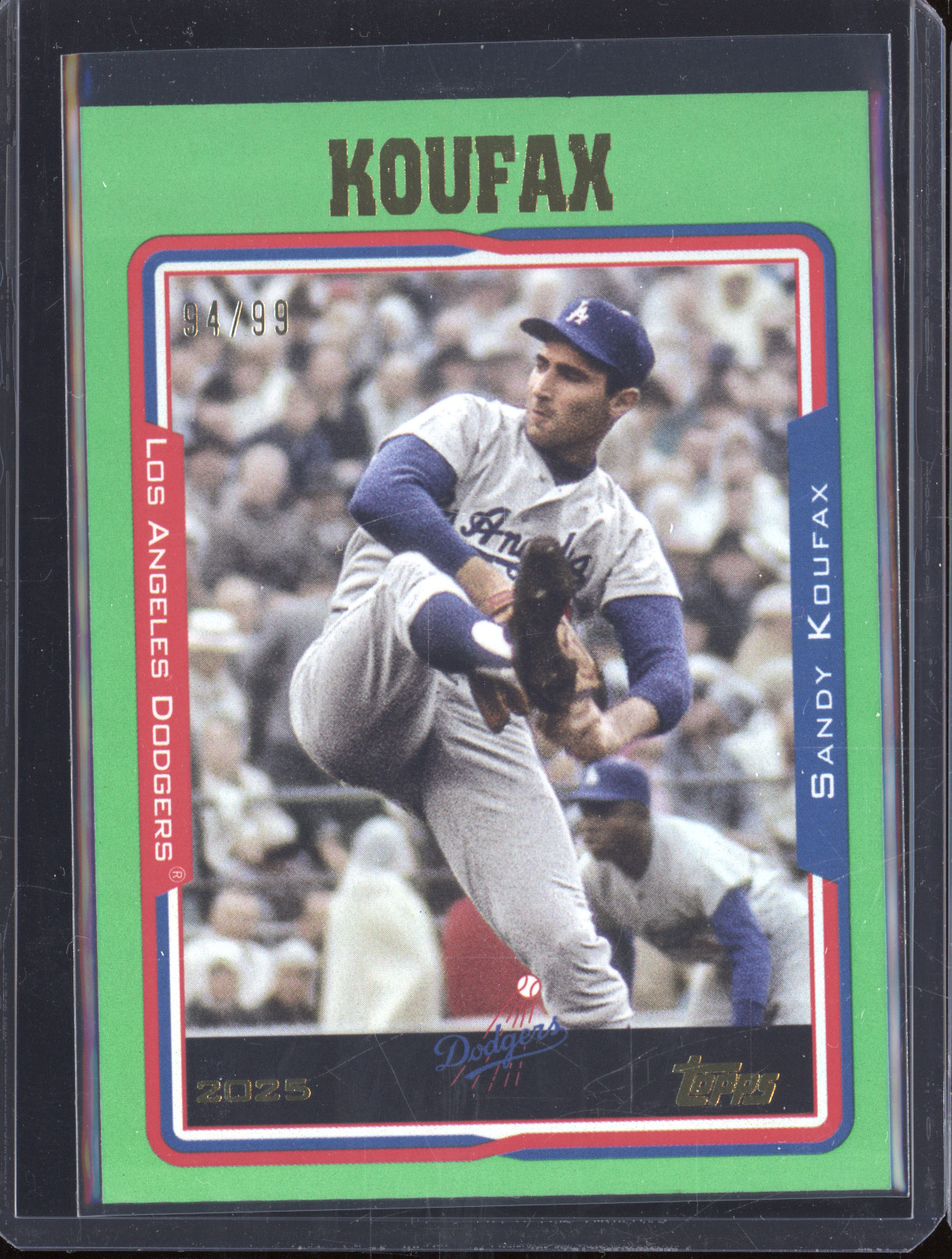 2025 Topps Archives #211 Sandy Koufax — front