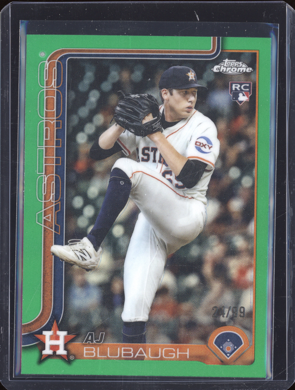 2025 Topps Chrome Update #USC163 AJ Blubaugh — front