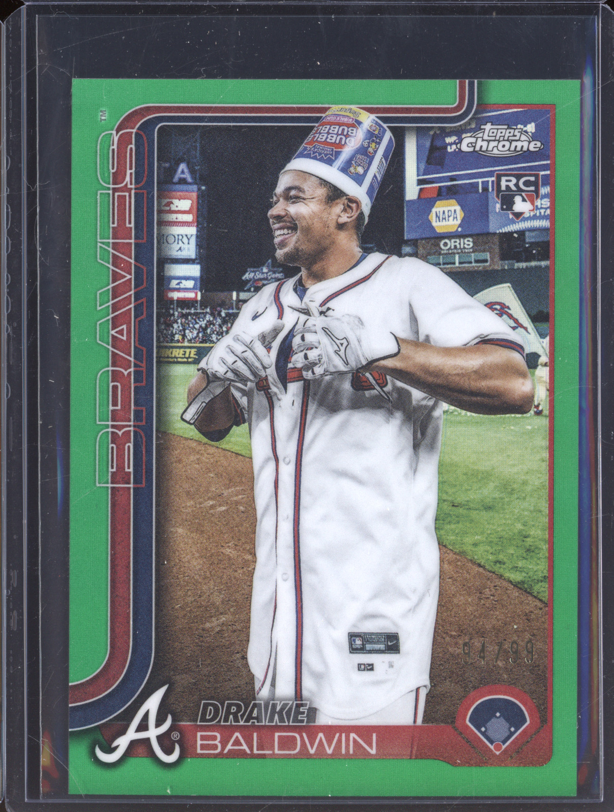 2025 Topps Chrome Update #USC96 Drake Baldwin — front