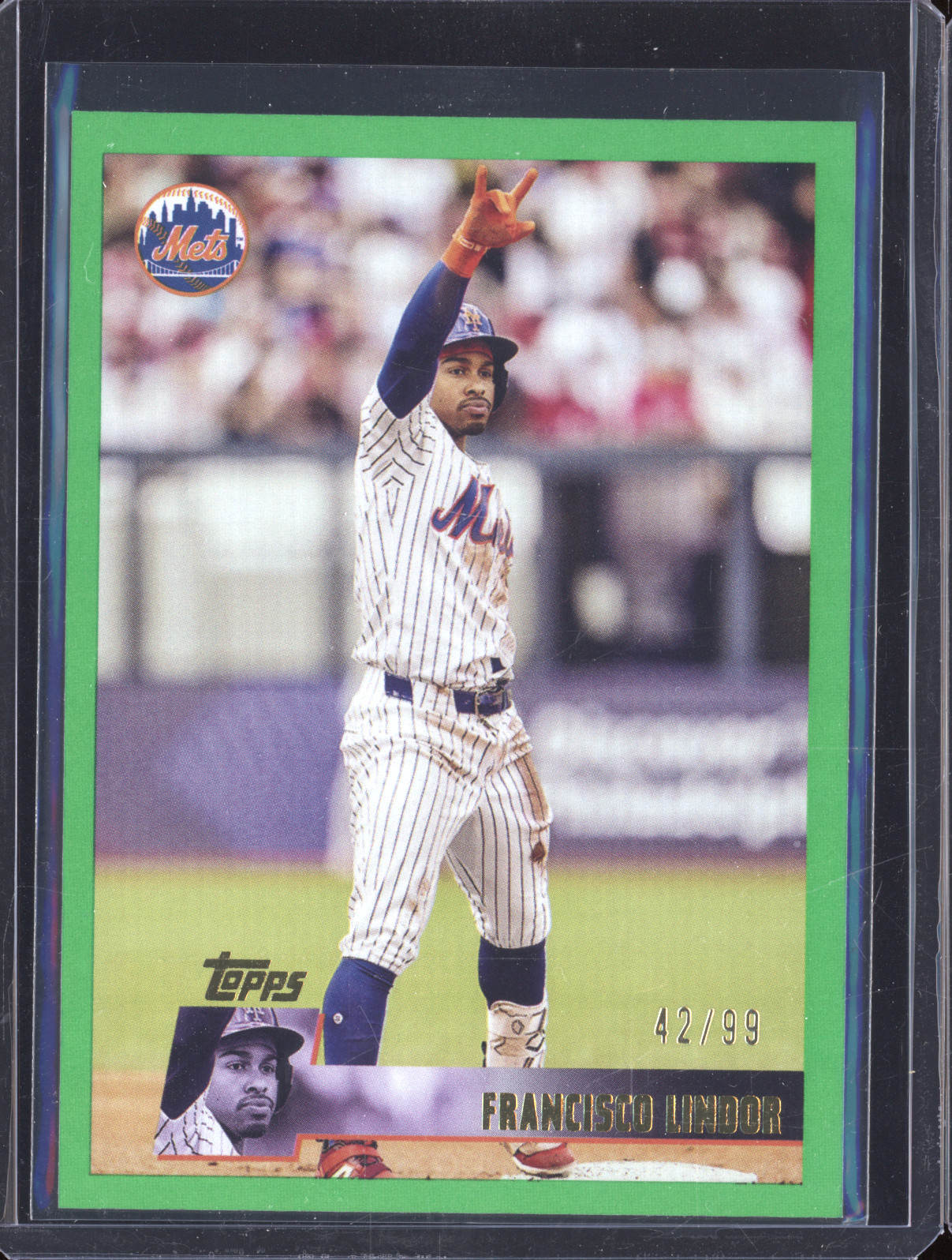 2025 Topps Archives #128 Francisco Lindor — front