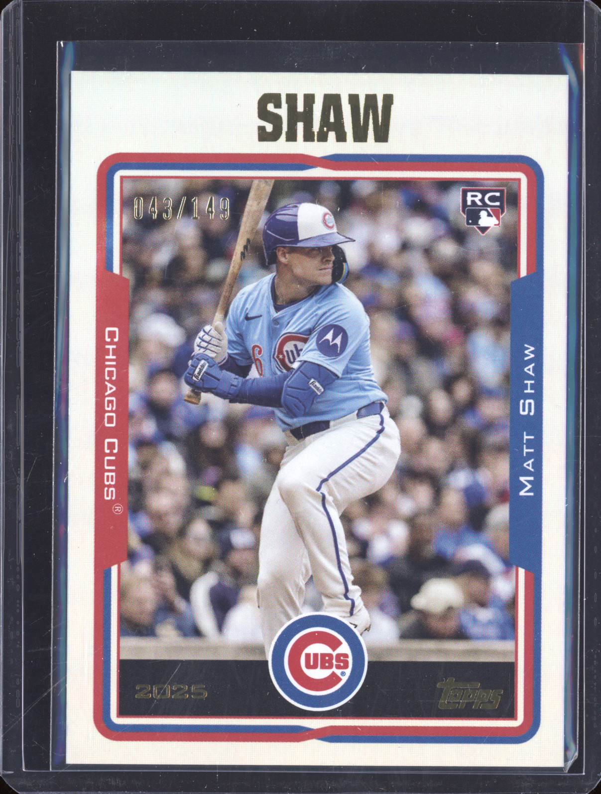 2025 Topps Archives #263 Matt Shaw — front