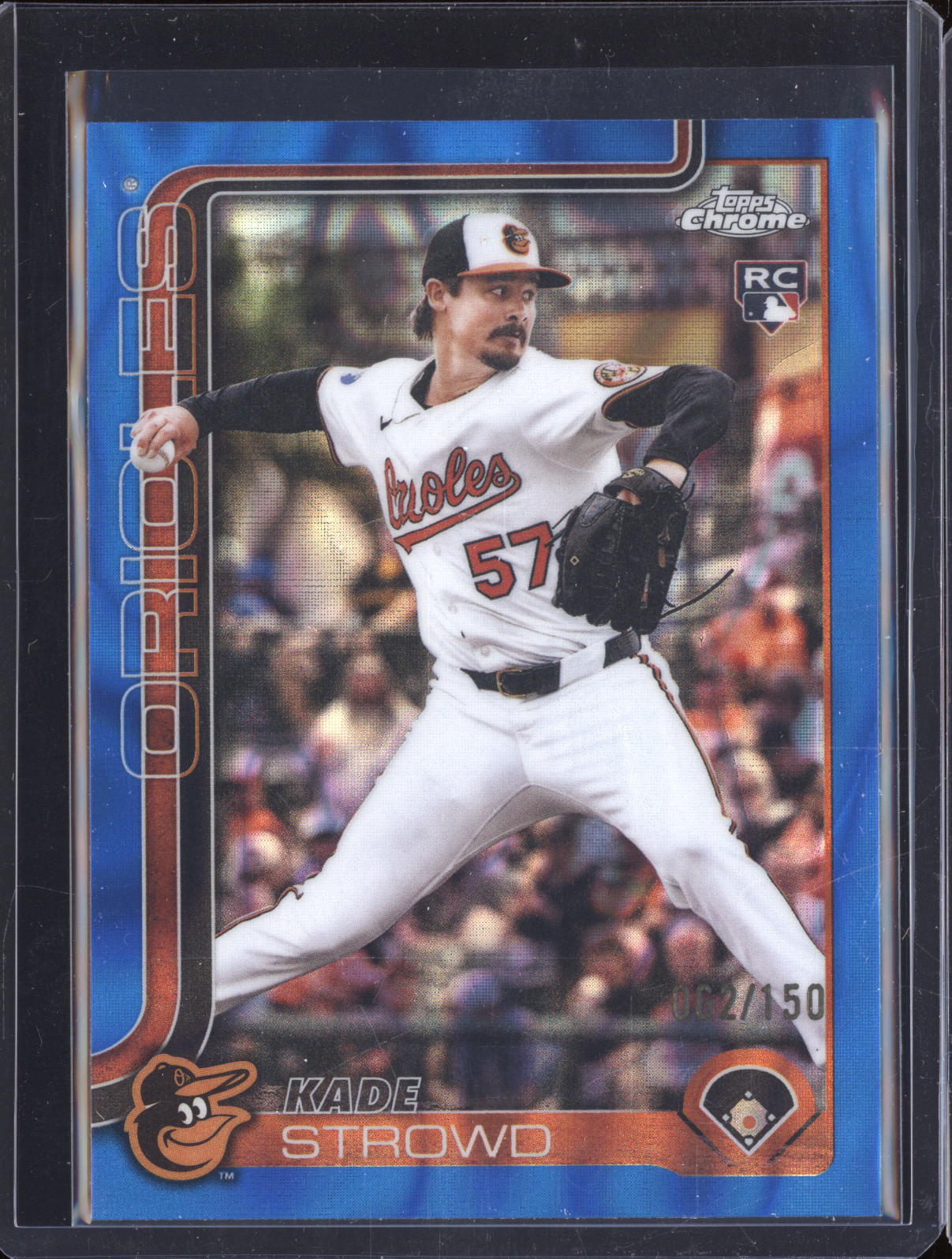 2025 Topps Chrome Update #USC193 Kade Strowd — front