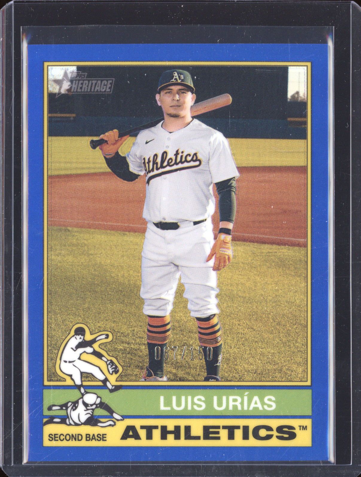 2025 Topps Heritage High Number #505 Luis Urías — front