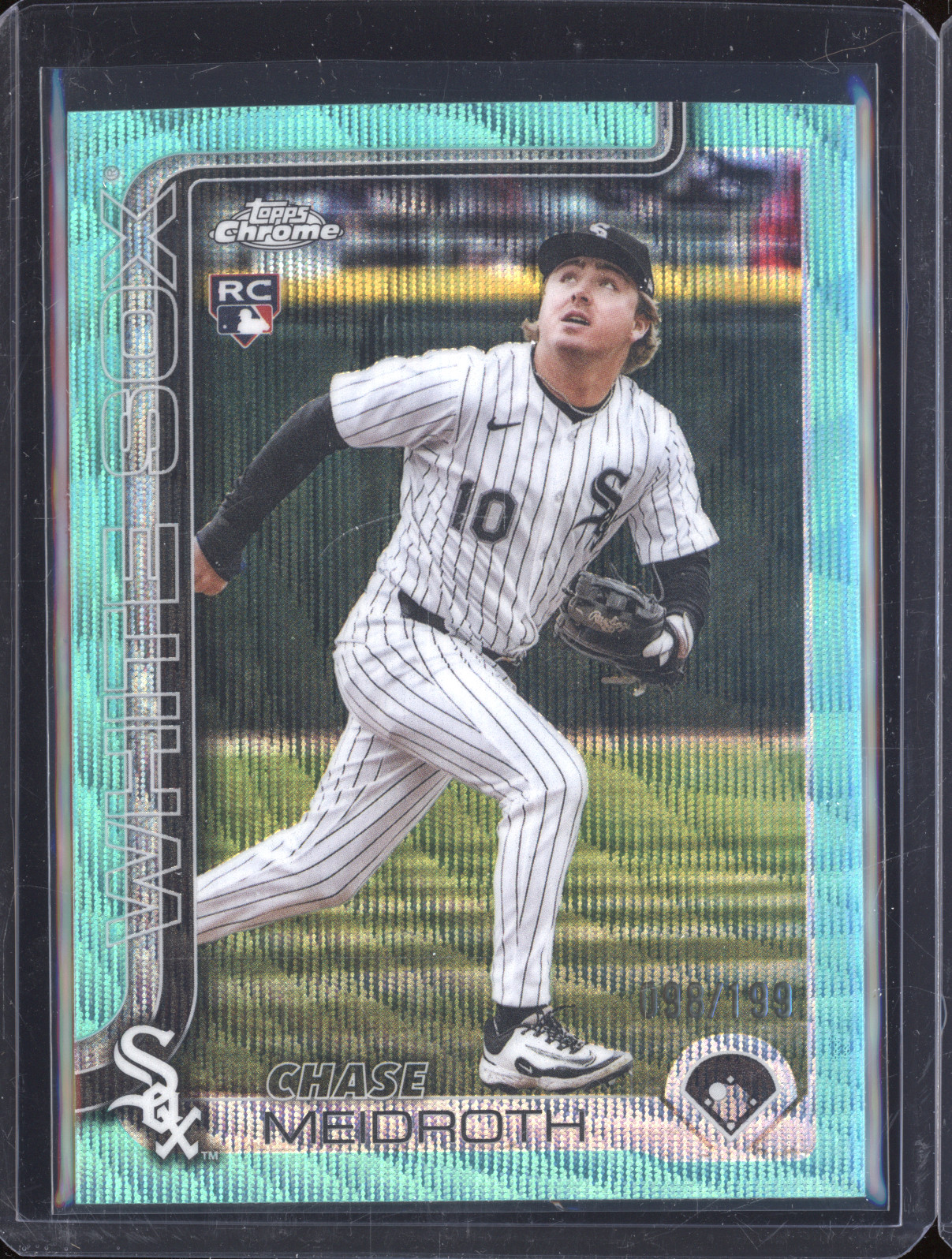 2025 Topps Chrome Update #USC75 Chase Meidroth — front