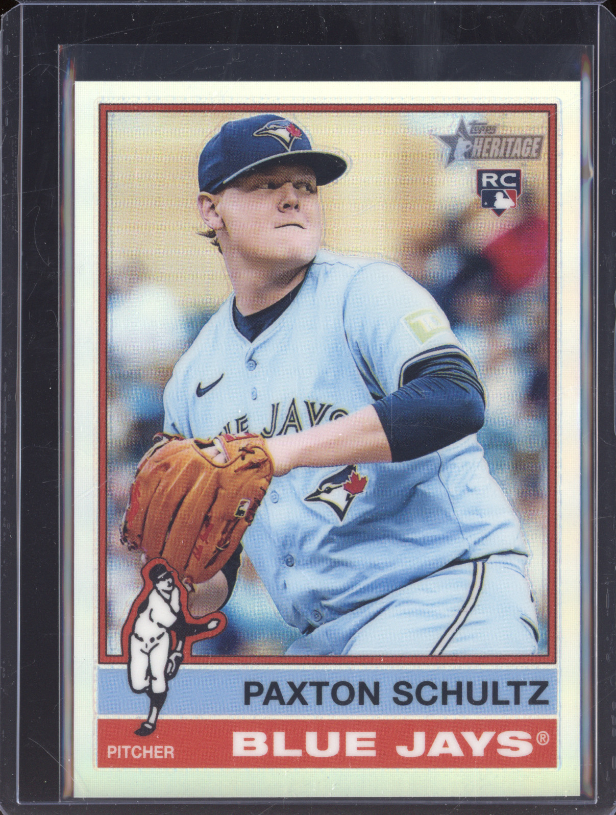 2025 Topps Heritage #590 Paxton Schultz — front