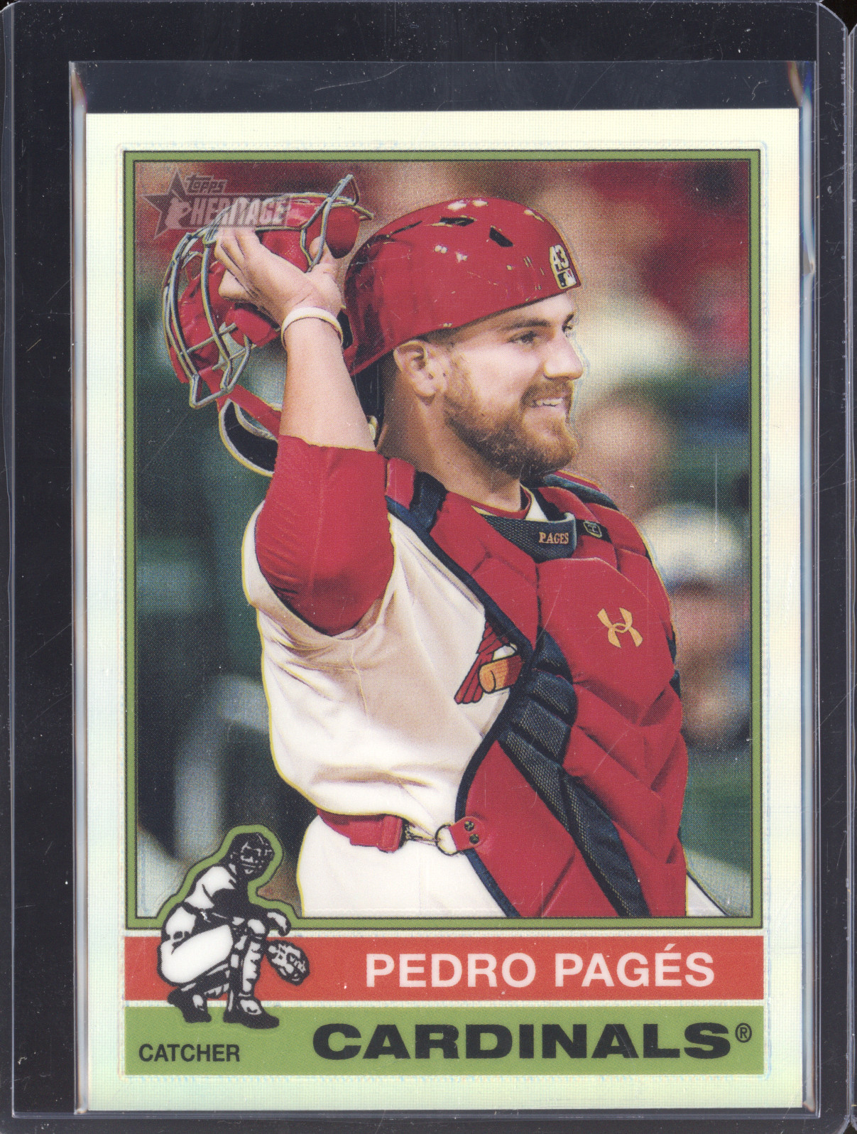 2025 Topps Heritage High Number #524 Pedro Pagés — front
