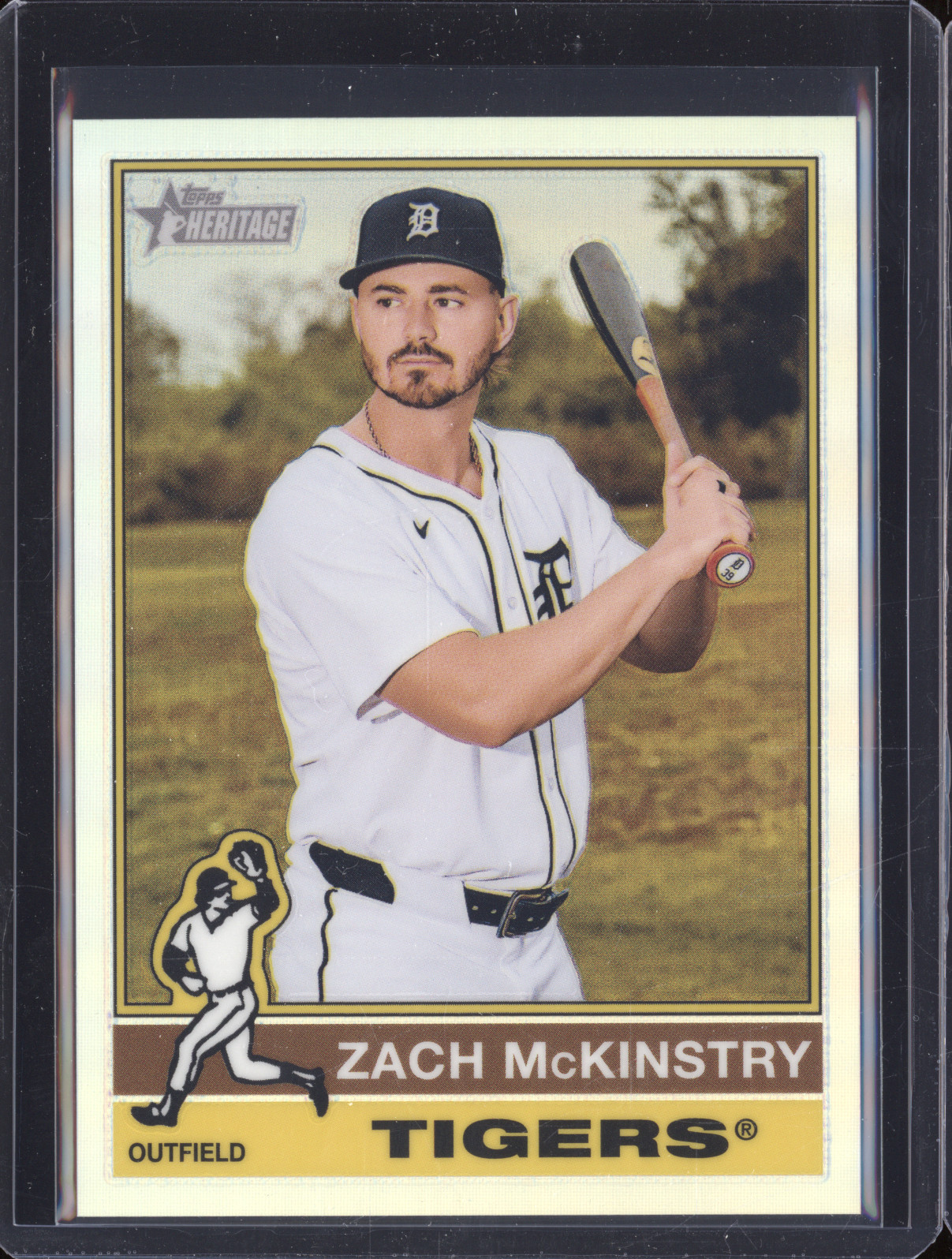 2025 Topps Heritage #591 Zach McKinstry — front