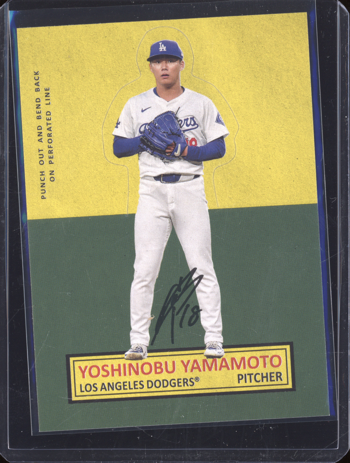 2025 Topps Archives 1964 Stand-Ups #64SU-14 Yoshinobu Yamamoto — front