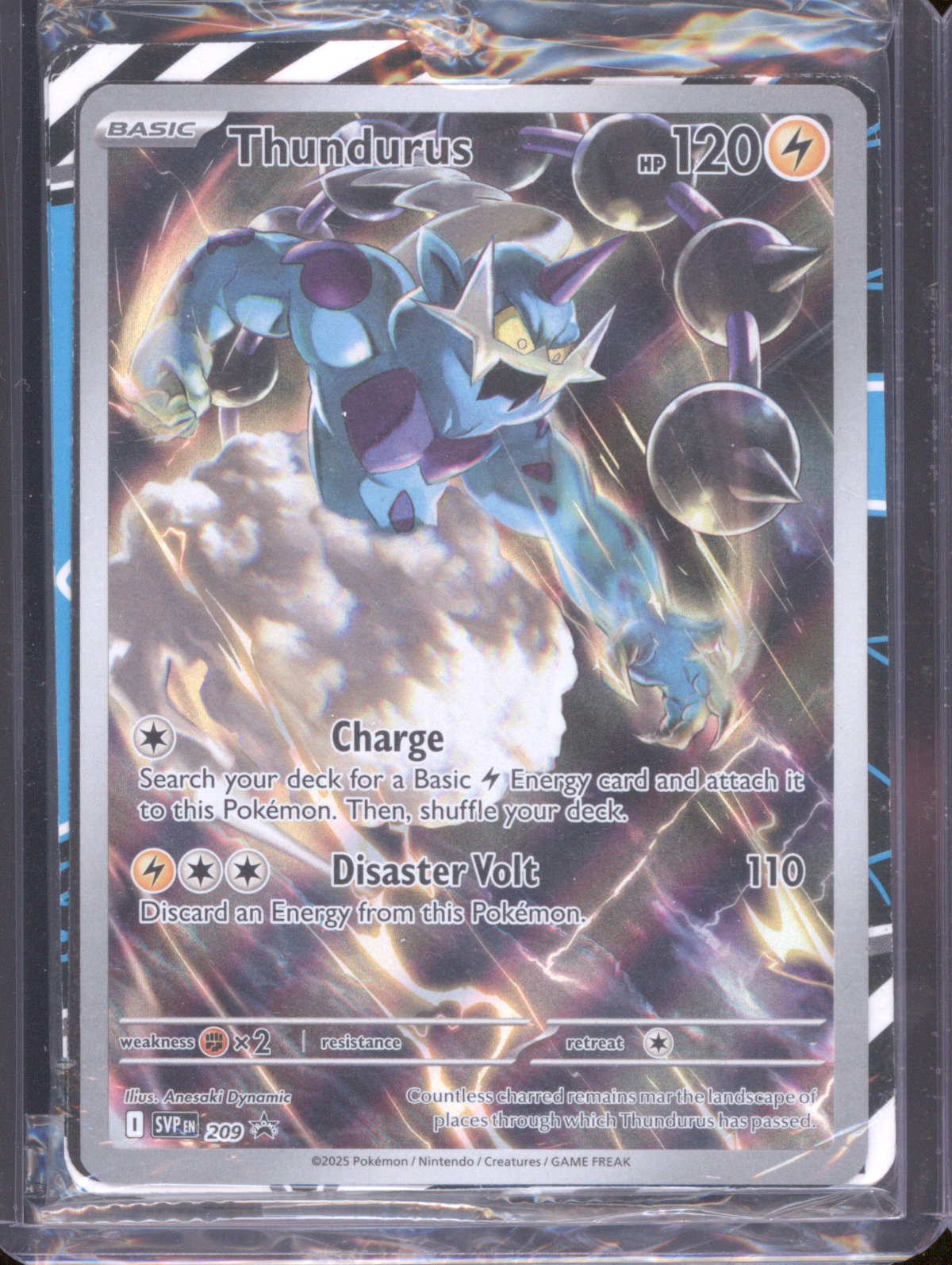 2025 Pokémon #209 Thundurus — front