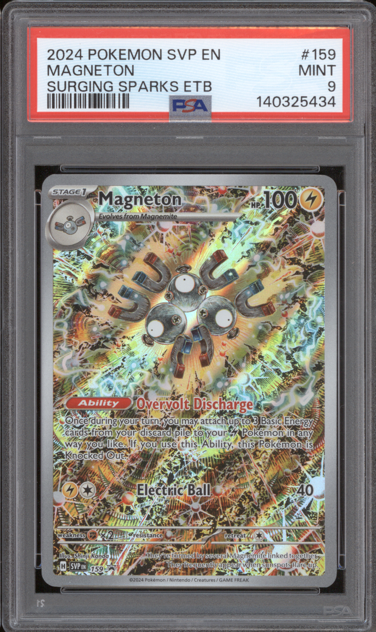2024 Pokémon SVP #159 Magneton — front