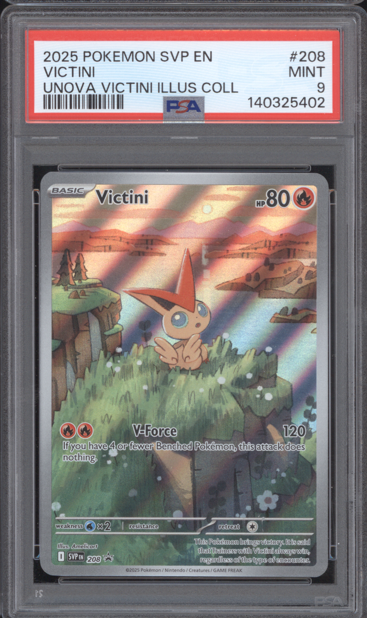 2025 Pokemon SVP #208 Victini — front