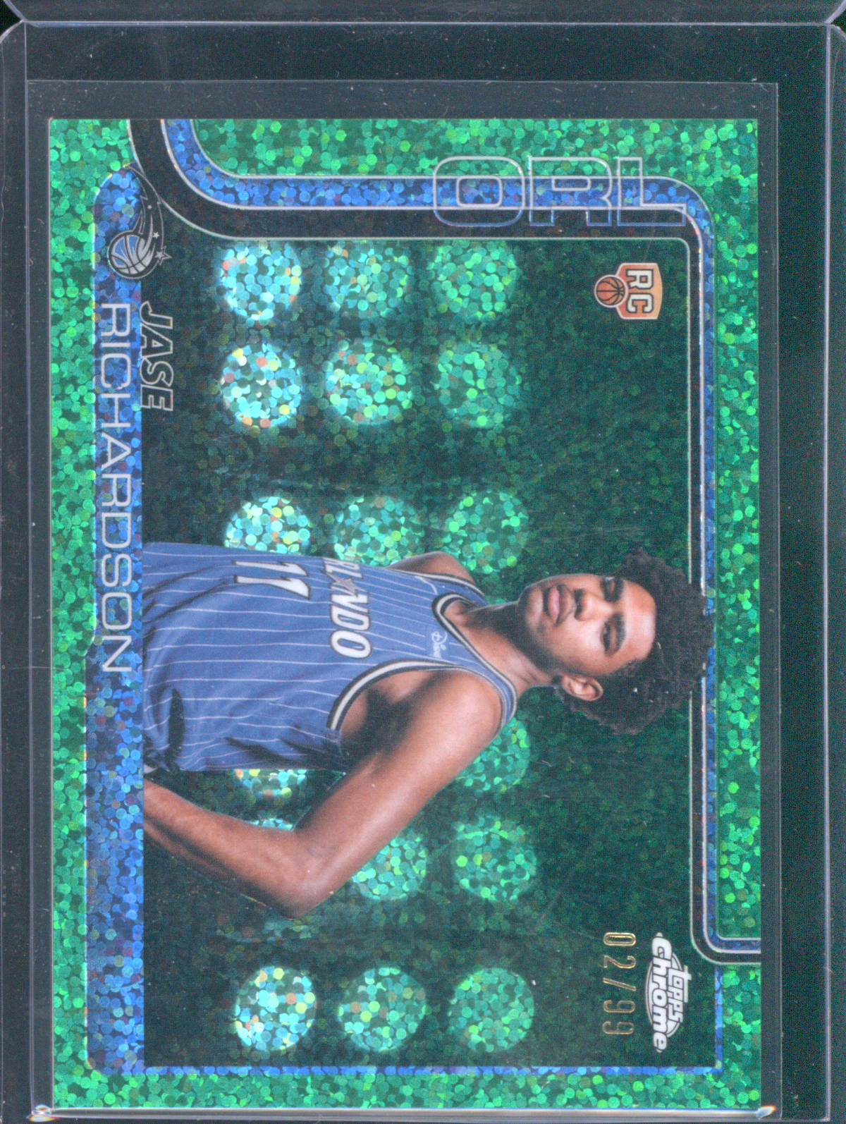 2025-26 Topps Chrome #225 Jase Richardson — front