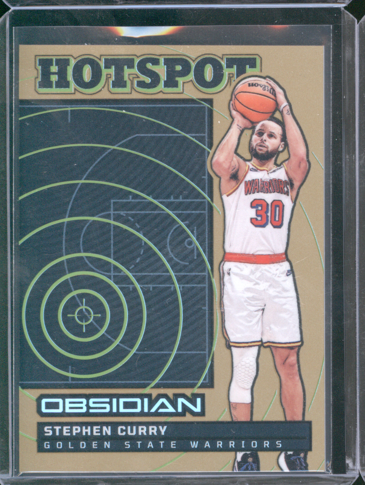 2024-25 Panini Obsidian Hotspot #20 Stephen Curry — front