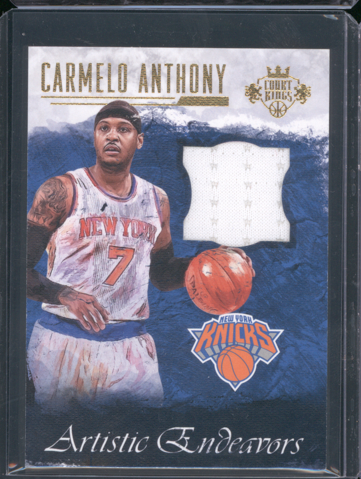 2016-17 Panini Court Kings Artistic Endeavors Carmelo Anthony — front