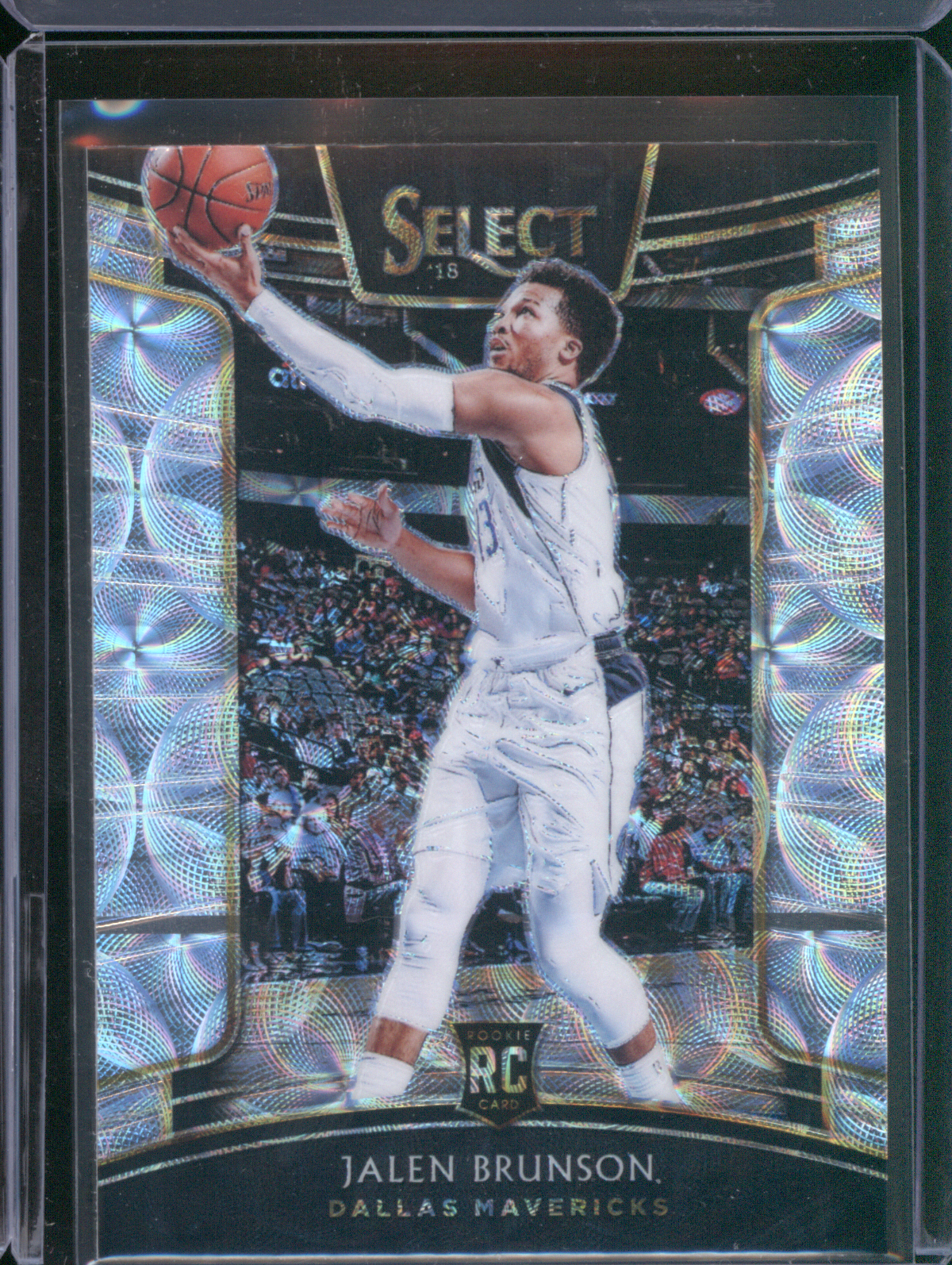2018-19 Panini Select #8 Jalen Brunson Rookie Card — front