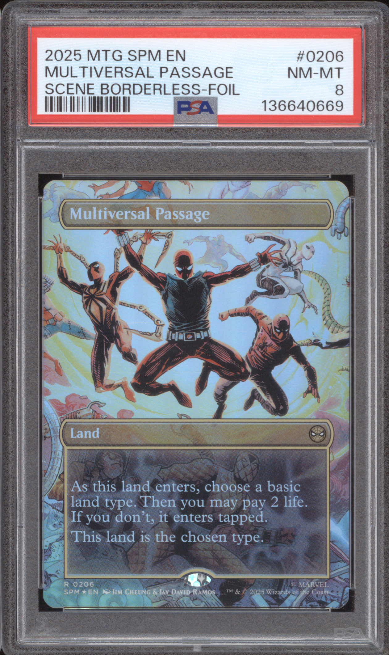 2025 MTG #0206 Multiversal Passage — front