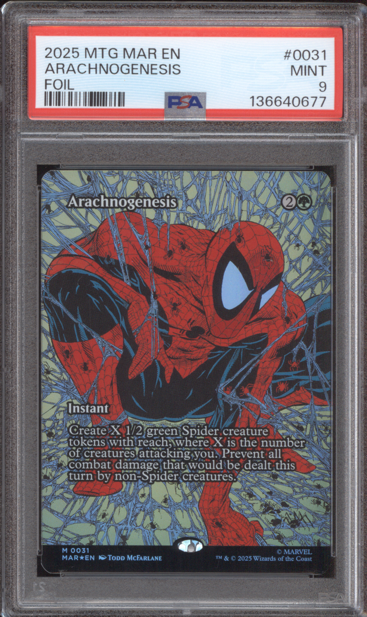 2025 MTG MAR EN #0031 Arachnogenesis — front