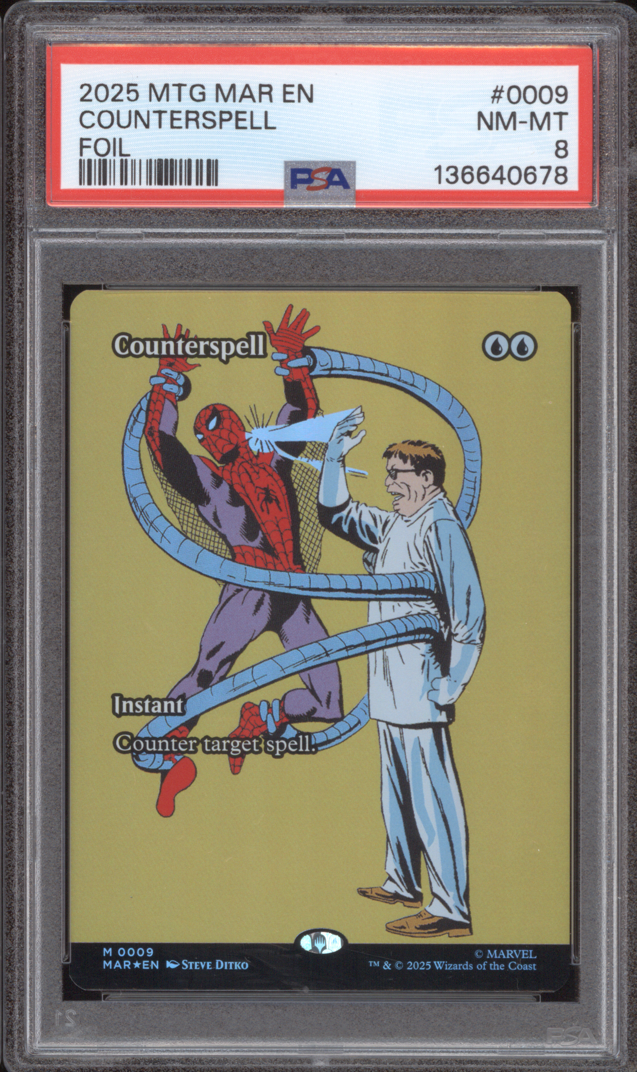 2025 MTG MAR #0009 Counterspell — front