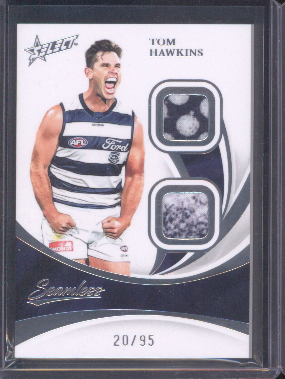 2023 Select Seamless Tom Hawkins #20/95 — front