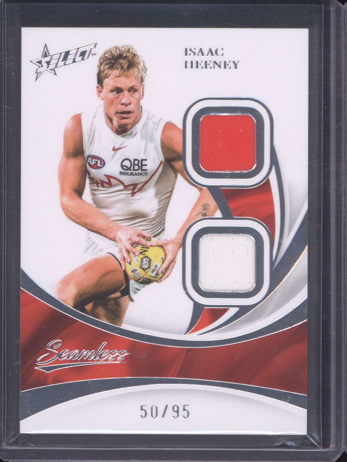 2024 Select Seamless #50/95 Isaac Heeney — front