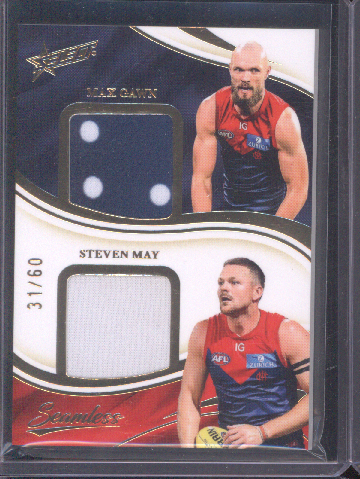 2022 Select Seamless #31/60 Max Gawn Steven May — front